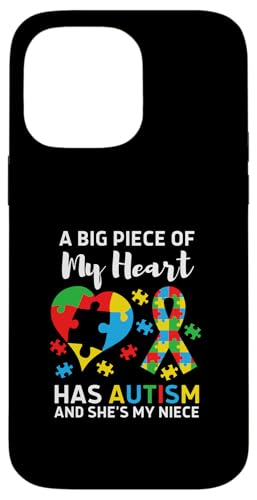 Big Piece Of My Heart Has Autism  ӎ f  X}zP[X iPhone 14 Pro Max p