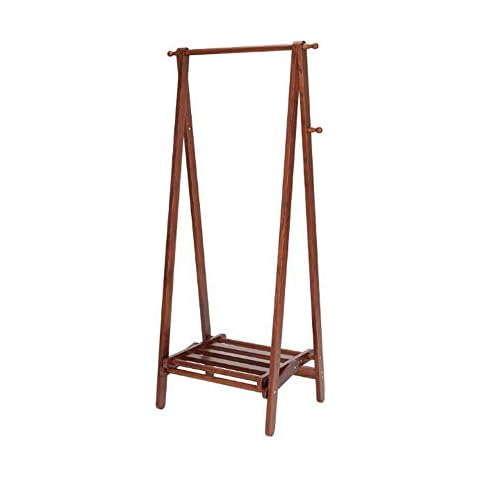Perchero Feifei Burro Plegable de Madera Maciza Multifuncional Ropa Cover
