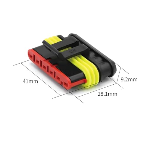 Conectores impermeables AMP 1.5 evitan fallos de luces en conversión HID automotriz 4