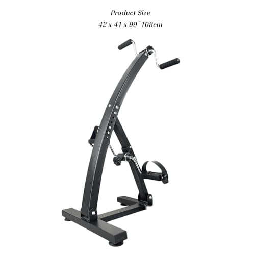 Mini bicicleta estática portátil para ejercicio físico miniatura 2