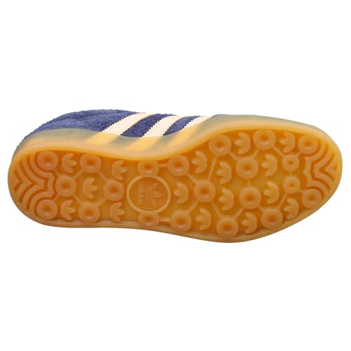 Image of adidas Gazelle Indoor Men's Sneakers, Dark Blue /Bliss Orange /Preloved Ink, Size 7