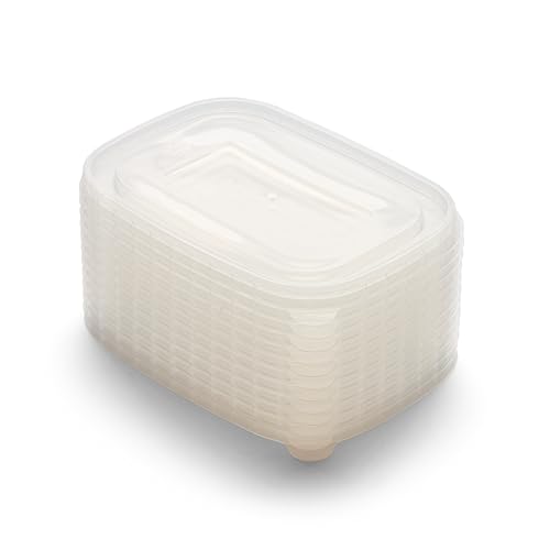 London Coffee Cups 200pcs X 1000ml Rectangular Kraft Paper Bowls with PP Lids - Takeaway Bowls for Hot/Cold Food - Leakproof Food Containers - Brown Cardboard Packaging Bowls (1000ml, 200 sets)