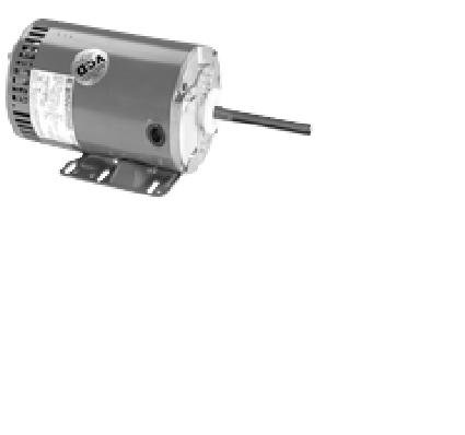 Marathon X523 Condenser Fan/Heat Pump Motor, 3 Phase, 1 1/2 hp, 1140 RPM, 208-230/460V, 5.45-5.4/2.7 amp