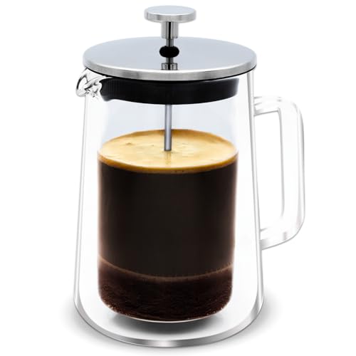 SIPNDULGENCE French Press Coffee & Tea Maker