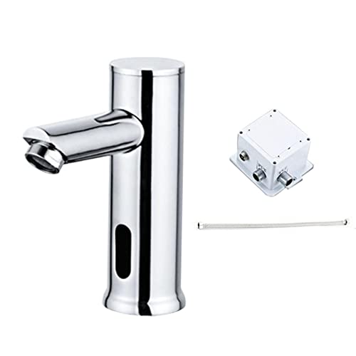 Automatic Sensor Touchless Sink Touchless Bathroom Faucet with Hole Cover