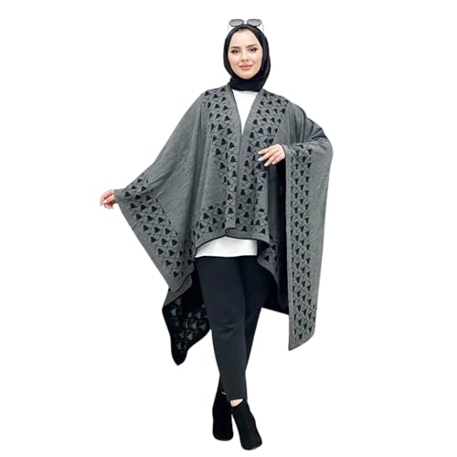 Chal de punto para mujer, patrón de árbol, envoltura elegante y suave, perfecto para usar en capas, elegante y acogedor, accesorio versátil para uso casual y formal, beige, Altoa única