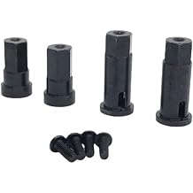4Pcs Metal Wheel Hex Hub Drive Adapter Combiner for HB Toys ZP1001 ZP1002 ZP 1001 ZP 1002 1/10 RC Car Upgrade Parts