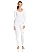 Capezio Women's Long Sleeve Unitard,White,Medium