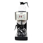 12-Cup Commercial Coffee Maker Stainless Steel - Double Coffee Machine for Office, Restaurant, Industrial Use - High Capacity Office Coffee Maker - TQS Cafe - Image 4
