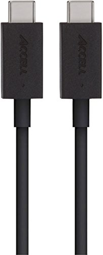 Accell Usb-C To C Cable - Usb-If Certified Superspeed+ Usb 3.1 Gen 2 (10 Gbps) - 2.6 Feet (0.8 Meters) - Retail Box #TOP3