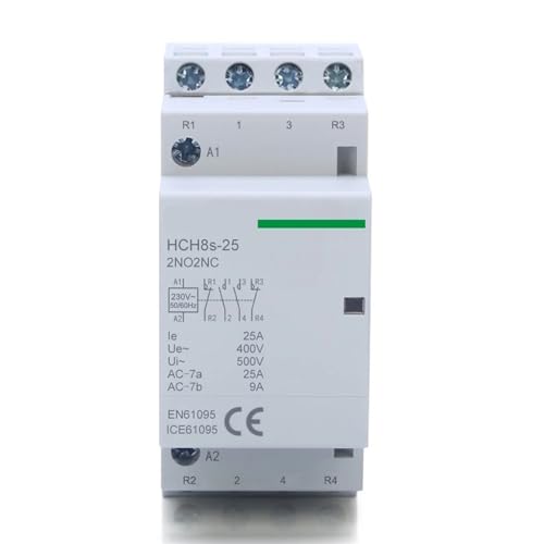 Contactor de CC HCH8s-25 para automatizar la iluminación del hogar 24V 2