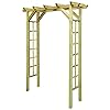 vidaXL Rozenboog Pergola Tuin Tuinboog Boog Pergola Rozen Geïmpregneerd Hout