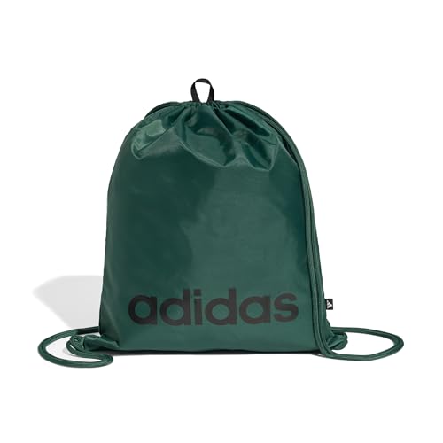 adidas Unisex - Vuxen LINEAR GYMSACK, collegiate green/white, One Size
