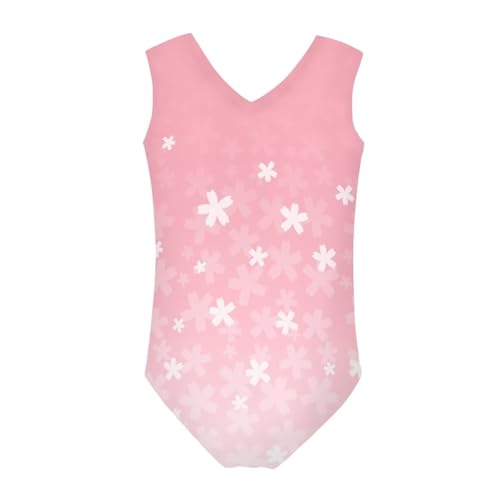 Image of Mumeson Girls One Piece Swimsuits Lightweight V-Neck Swimwear Bathing Suits for Little Girls 3-14 Years