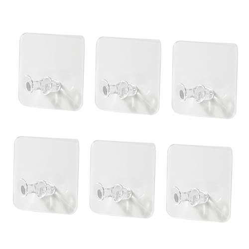 Ciieeo 10 Piezas gancho de telefono caja de herramientas cinta de embalaje Mando ganchos para toallas Hundir cozinha organizador enganches pared percha gancho para pegar gancho de enchufe