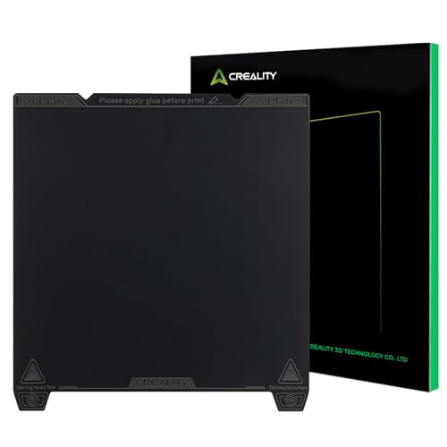 Official Creality �I���W�i�� K1 �r���h�v���[�g 235x235mm �X���[�Y PEI �V�[�g �t���L�V�u�� �X�v�����O �X�`�[�� ���C 3D �v�����^�[ �r���h�v���[�g K1/K1C/Ender 3/3 V2/3 Pro/5/5 Pr