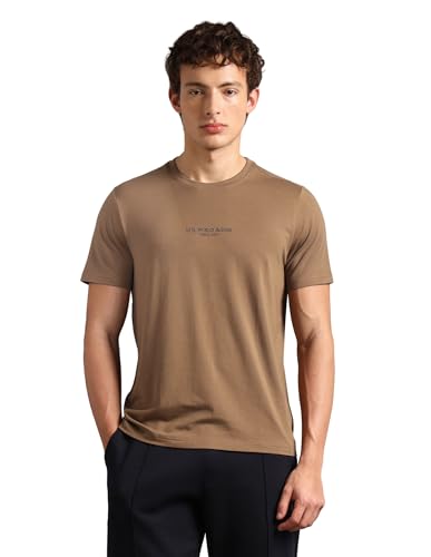 Image of U.S. Polo ASSN. Mens PE005 Premium Supima Cotton Breathable Lounge T-Shirt