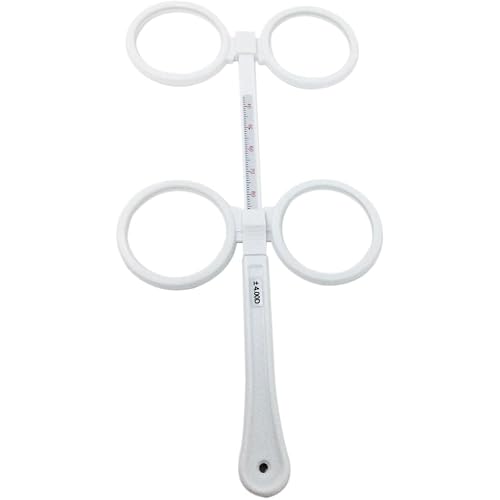 +/- 0.25 to +/- 4.00 Optical Flipper Plastic Confirmation Flip Lens Instrument (4.0)