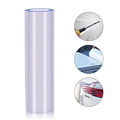 Chingde Auto Schutzfolie, 30x300CM Selbstklebende Schutzfolie Auto Lackschutzfolie Transparent Auto Kratzschutz Folie für Als Auto, Fahrrad, Motorrad