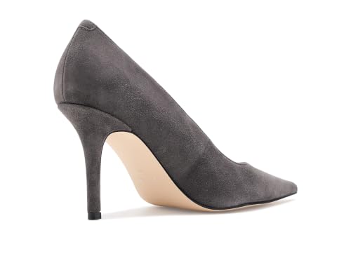 Image of Nine West Women's Gemmha Dark Grey Suede 11 Medium