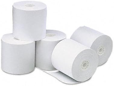 PosPaperRoll Thermal Paper Rolls Pack of 50 Made In USA (3 1/8'' x 273')
