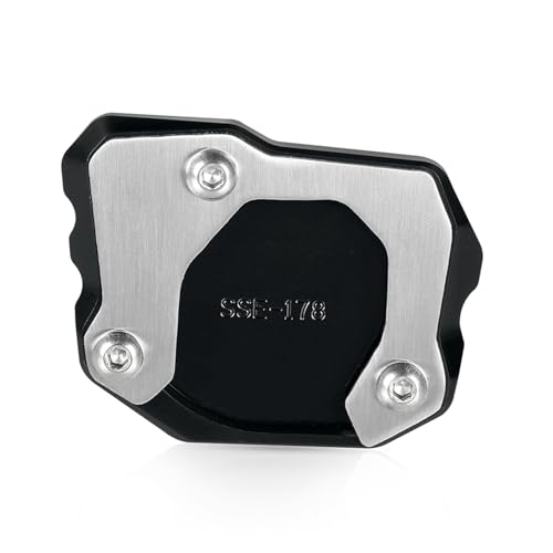 Extension de béquille F700GS pour stationner sur terre et herbe en roadtrip