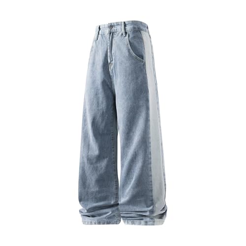 Pantalons à empiècements pour hommes au design imprimé unique