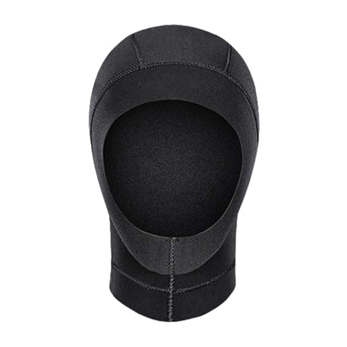 rockible Scuba Diving Hood Swim Hat 3mm Neoprene Wetsuit Hoods Diving Cap Ear Protection Surfing Hat Thermal Hood for Men Women Winter, XL