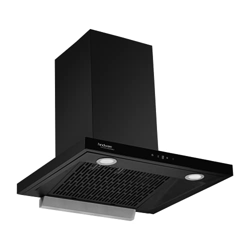 Image of Hindware Smart Appliances Alexio Autoclean 60cm 1200 m /hr (Black), Motion sensor technology,Max Suction of 1200 m /hr & Filterless Technology