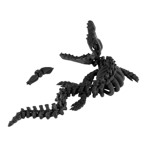 PowerTRC 3D Mosasaurus Skeleton Dinosaur Figurine