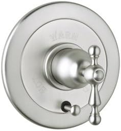 Rohl Volume Control Pressure Balance Trim w/Ornate Metal Lever Handle & Diverter AC700L-STN satin Nickel