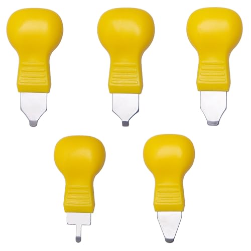 5 Pcs Watch Back Cover Case Opener, Watch Back Case Cover Opener Knife & Watch Battery Change Remover Watch Case Opener Back Cover Remover Tool Watch Battery Replacement Change Tool Watchmakers