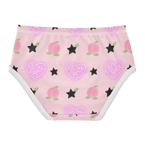 Triangle Panties Daily Wear Panties Comfort Underwear for Baby Girls in Sizes 2T,3T, 4T, 5T, 6Y and 8Y2