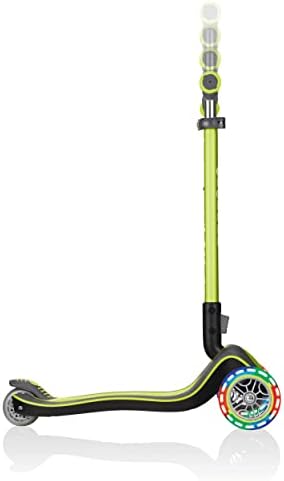 Globber Elite Deluxe Lights Light Up 3-Wheeled Complete Scooter - Ideal for Children 3+