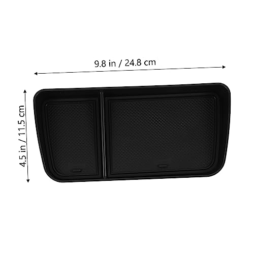 Boîte de rangement adhésive et résistante pour console centrale de voiture - 7