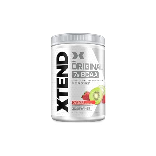 Poudre XTEND Original aux BCAA - orange sanguine | complément alimentaire aux acides aminés ramifiés | 7 g de BCAA + électrolytes pour récupération et hydratation | 30 portions