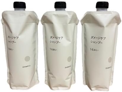 【まとめ買い】無印良品 ダメージケアシャンプー うるおい 詰替用【3個セット】
