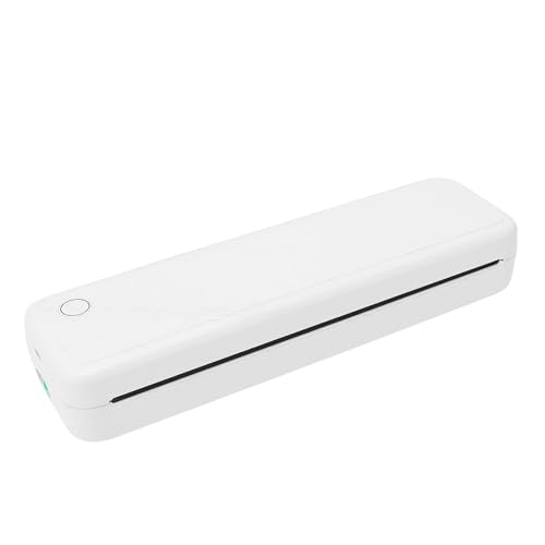 Image of Portable Printer, A4 Wireless Thermal Printer with Inkless Technology for Home Office Travel Receipts