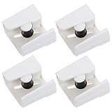 BIUDECO Supporto Porta Scope Adesivo da Parete 4 Pezzi Presa Antiscivolo per Ripostiglio Cucina Bagno, Organizzatore Multiuso per Attrezzi da Giardino e Pulizia, Montaggio senza