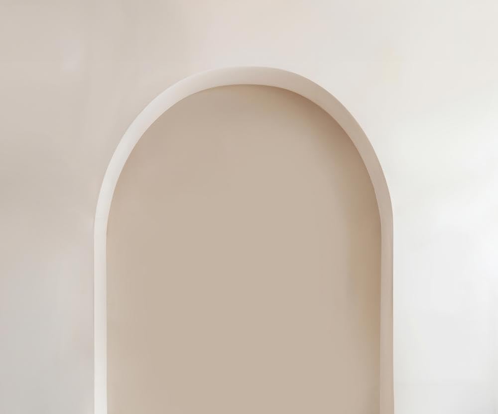 Kate Fondali ad arco per fotografia Arco Fondali Beige Pietra Parete Bambini Adlut Compleanno Decorazioni Arte Ritratto Photo Booth Puntelli 3x2,4 m
