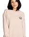 Volcom Women's Stone Magic Crew Fleece Sweatshirt, Khakiest