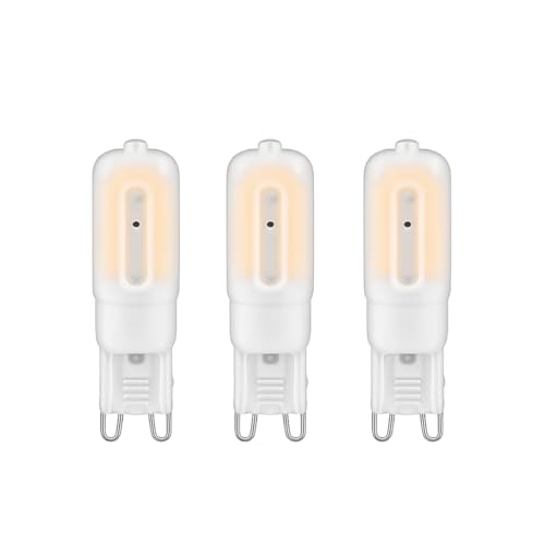 Kit 3 Lampada Led Luxpin Lac 4w 2700k Branco Quente G9 127v Branco Cod: ALUT001911-3 Alut By Avant