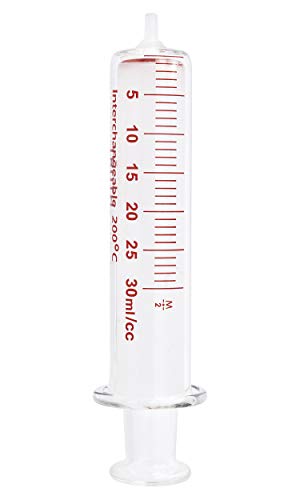 Truth Laboratory Glass Syringe Glass Tip, 30ml (01-11-01-07) (B08QVZL39N) Amazon Price History, Amazon Price Tracker