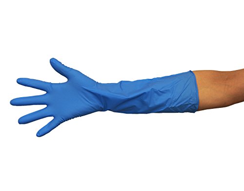 ショーワグローブ 【パウダーフリー】No.887 ニトリスト・スーパーロング 50枚入 ブルー Sサイズ 1函 ショーワグローブ 【パウダーフリー】No.887 ニトリスト・スーパーロング 50枚入 ブルー Sサイズ 1函