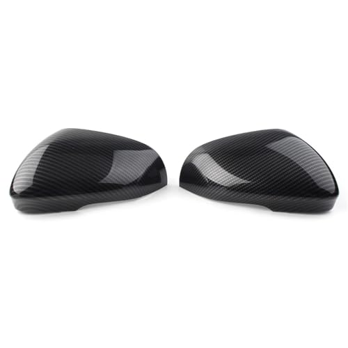 Boîtier de rétroviseur automobile Jaguar XF XE XK protection carbone anti-rayures 2x