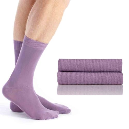 Photo de DUB Chaussettes bambou parme Homme - Parme, 40/45