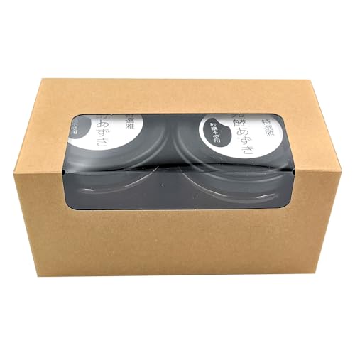 発酵あずき2個セット[特選雅 粒]140g×各1 砂糖・保存料不使用