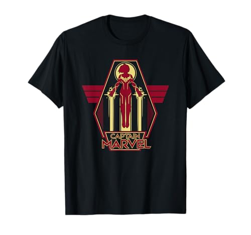 Captain Marvel Flying Warrior T-Shirt