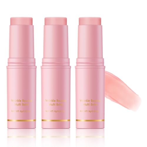 Barra de Colágeno Nothora, Rellenador de Arrugas Profundas Facial, Bálsamo Hidratante Antiarrugas Todo En Uno, Crema Corporal Nocturna con Retinol, Reafirmante Tensar Levantar con Péptidos(3 Stick)