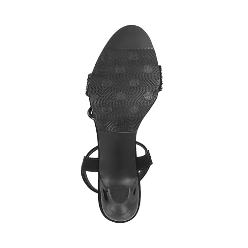Image of Mochi Women Synthetic Leather Kitten Heel Sandal